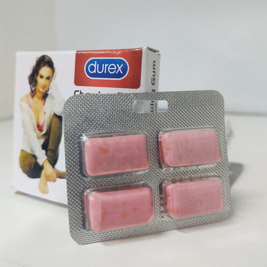 Durex Delay Chewing Gum - Long Lasting for Male & Female